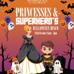 Mini Disco with Princesses and Superheroes
