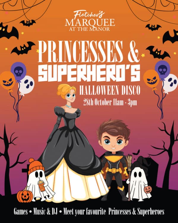 Mini Disco with Princesses and Superheroes