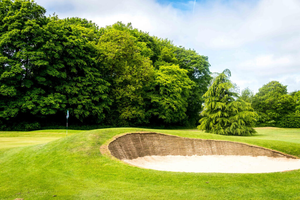 Golf course on a sunny day