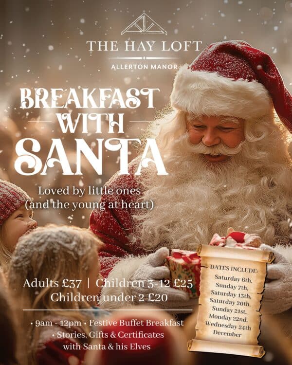 Breakfast with Santa at The Hayloft