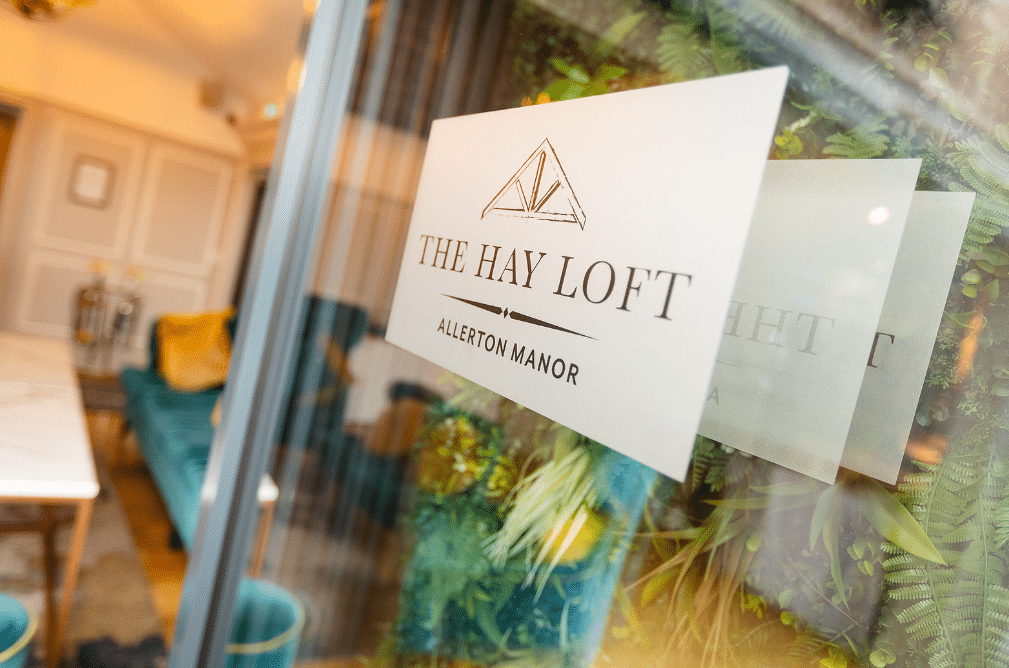 Hay loft door