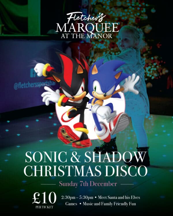Kids Christmas Disco With Sonic and Shadow