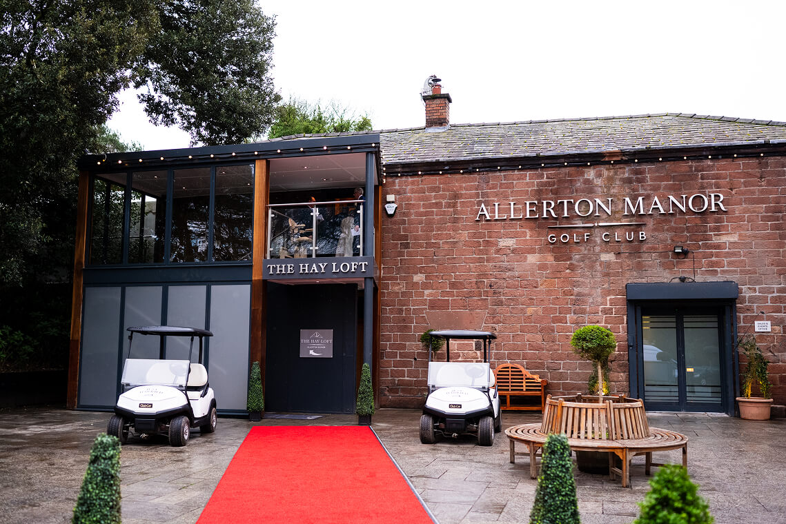 Outside view of the Hay Loft, Allerton Manor