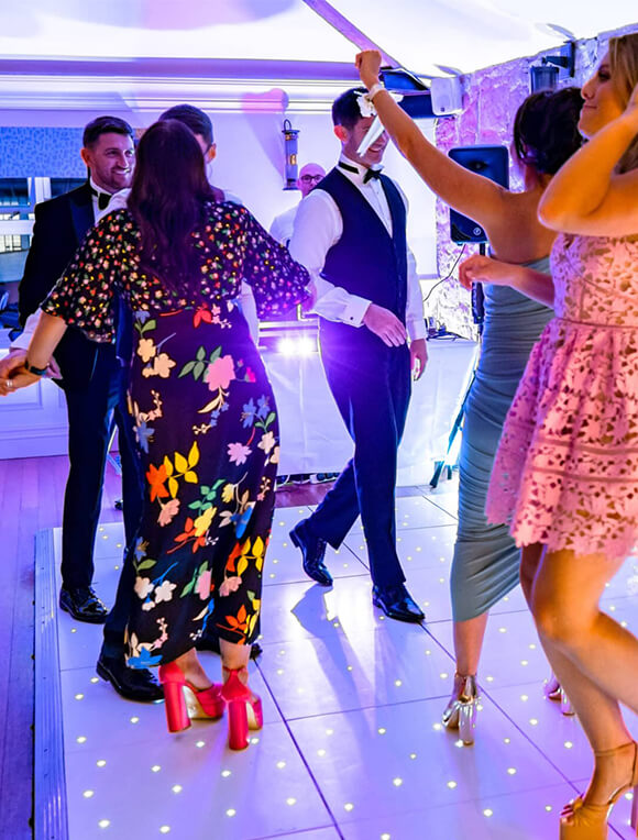 People having fun at a party