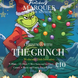 Christmas party with The Grinch