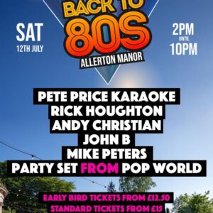 Back to the 80's