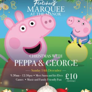 Kids Christmas party with Peppa & George